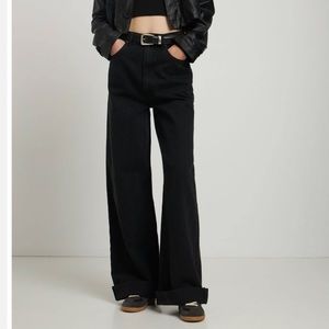 Mother Denim Revolve The Funnel Heel Cuff Smacking Good Jean, NWT